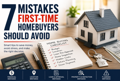 7 Mistakes First-Time Homebuyers Should Avoid (Before You Lose Thousands)