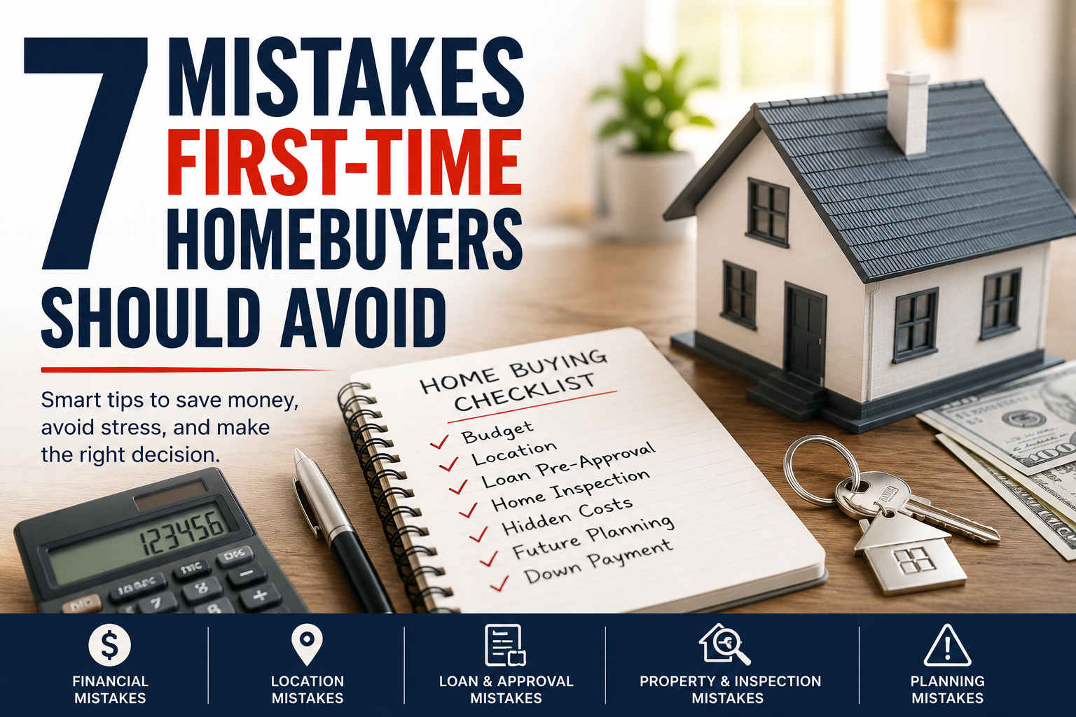 7 Mistakes First-Time Homebuyers Should Avoid (Before You Lose Thousands)