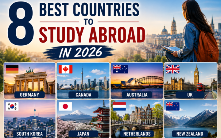 8 Best Countries to Study Abroad in 2026: Fees, Scholarships, and Work Rights