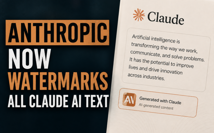 Anthropic Now Watermarks All Claude AI Text: How the Hidden Signature Actually Works