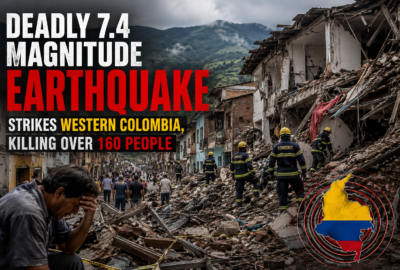 Deadly 7.4 Magnitude Earthquake Strikes Western Colombia, Killing Over 160 People