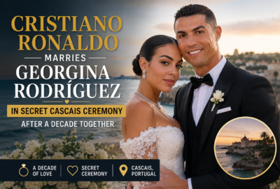 Cristiano Ronaldo Marries Georgina Rodríguez in Secret Cascais Ceremony After a Decade Together