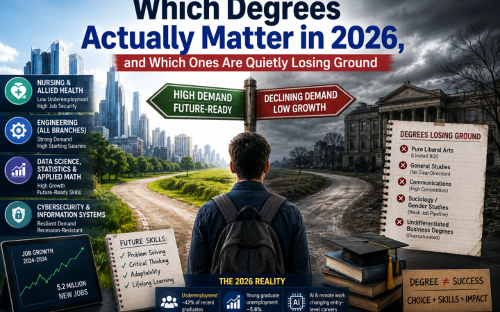 Which Degrees Actually Matter in 2026, and Which Ones Are Quietly Losing Ground