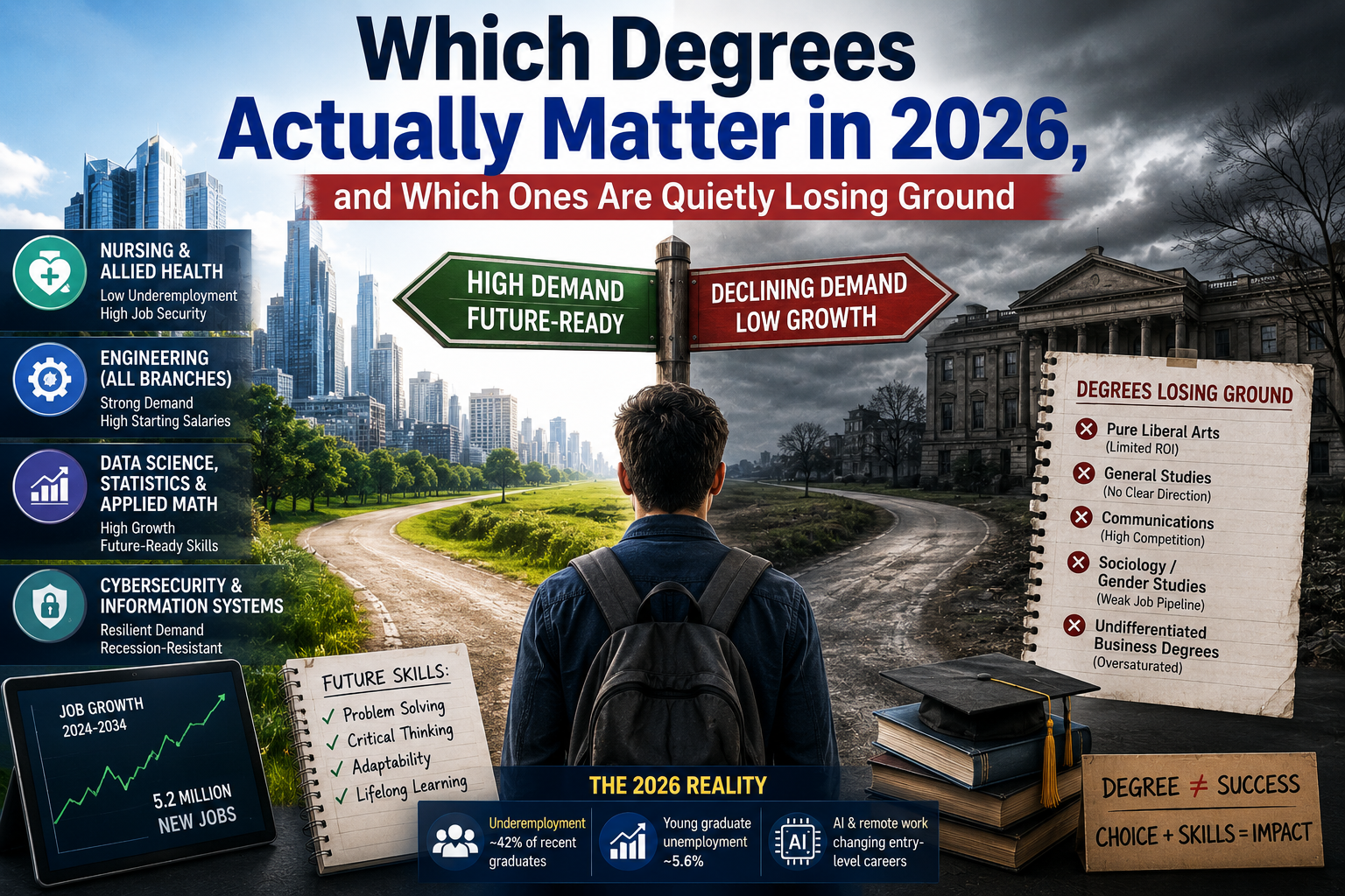 Which Degrees Actually Matter in 2026, and Which Ones Are Quietly Losing Ground