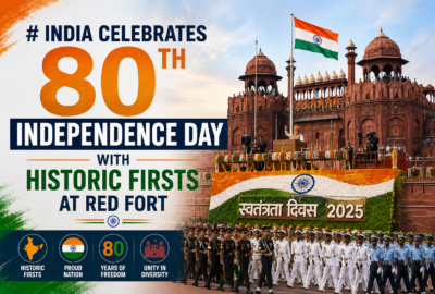 India Celebrates 80th Independence Day With Historic Firsts at Red Fort