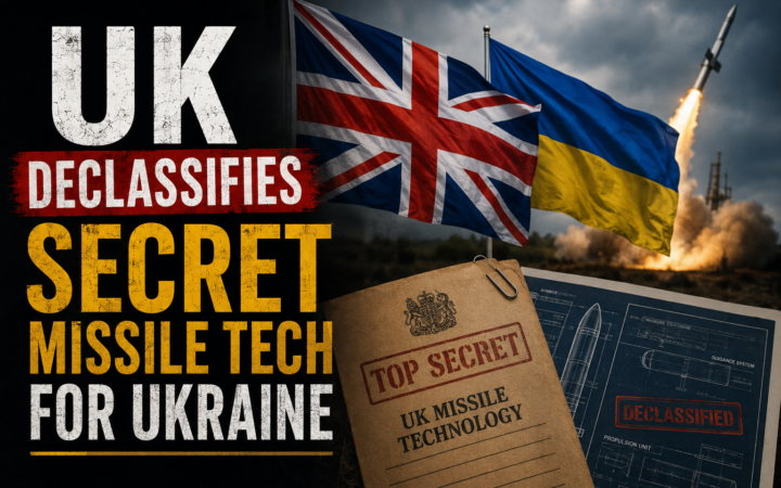 UK Declassifies Secret Missile Tech for Ukraine, Signs Landmark AI Defense Deal on Independence Day