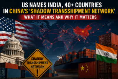 US Names India, 40+ Countries in China’s ‘Shadow Transshipment Network’: What It Means and Why It Matters