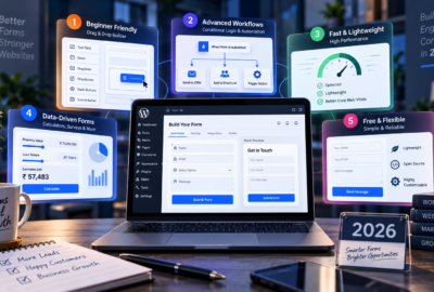 Top 5 WordPress Forms Plugins to Build Smarter Forms in 2026