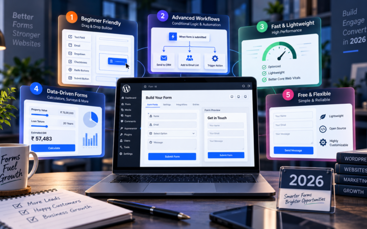 Top 5 WordPress Forms Plugins to Build Smarter Forms in 2026