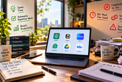The AI Tools That Are Actually Saving Professionals Time (And the Ones That Are Not)