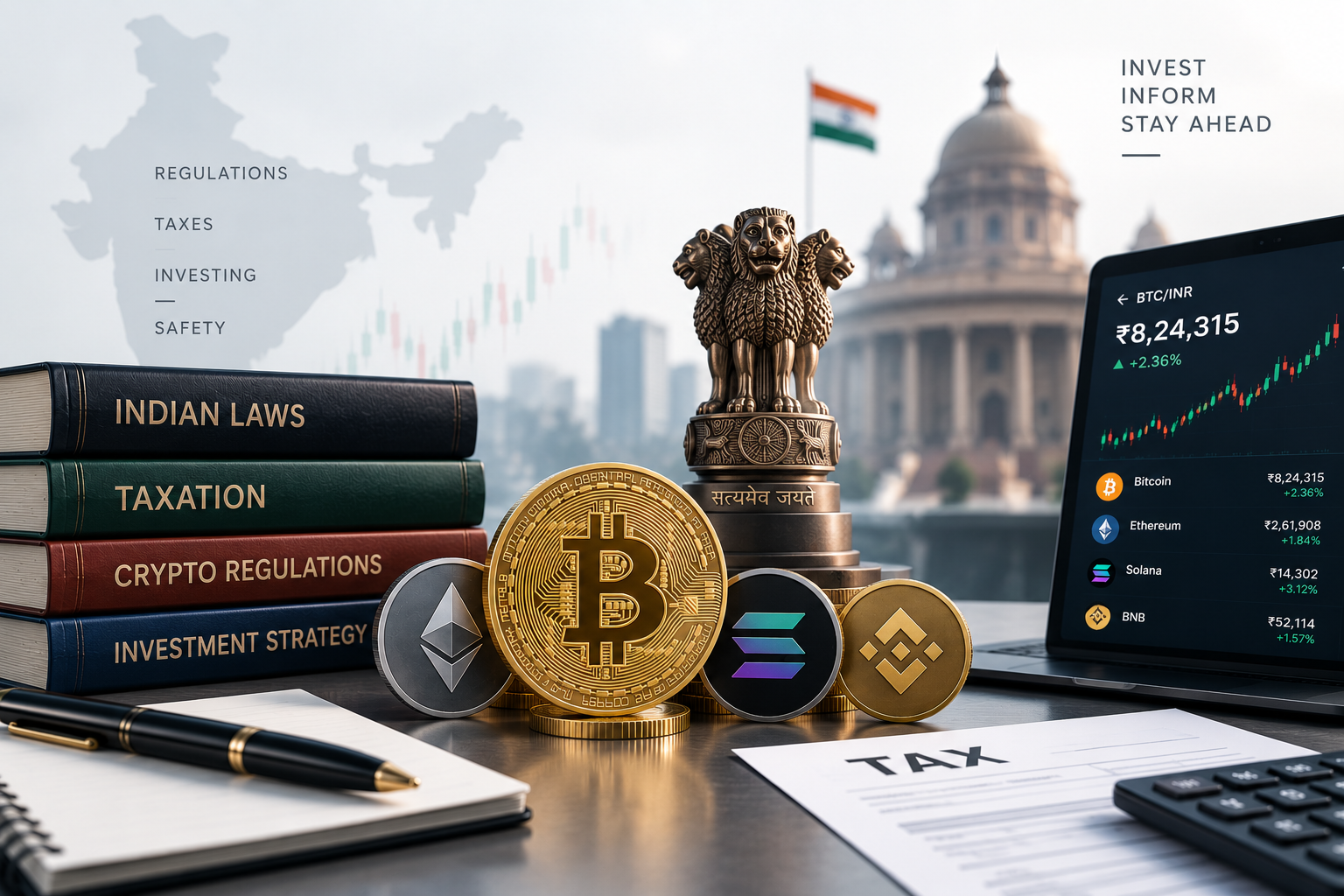 Crypto in India 2026: What Is Legal, How Taxes Work, and How to Invest Without Getting Burned