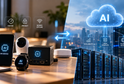 Edge AI vs Cloud AI: Why More Devices Are Processing Data Locally