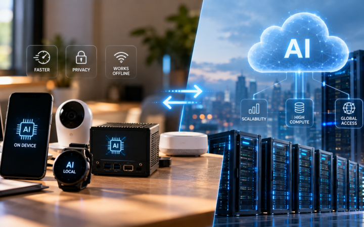 Edge AI vs Cloud AI: Why More Devices Are Processing Data Locally