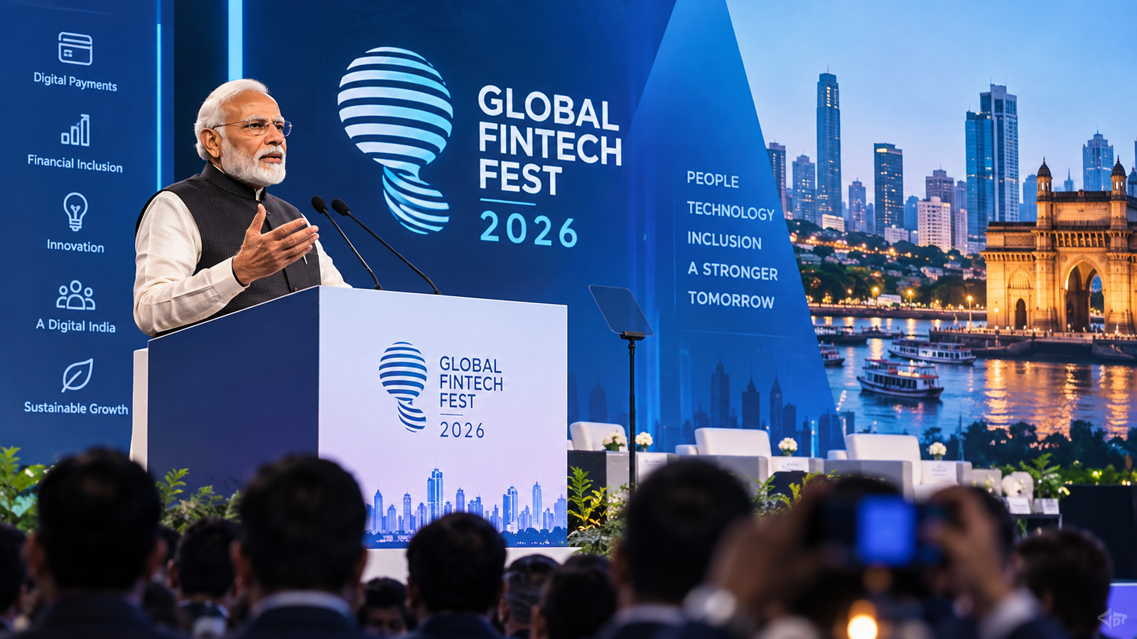 Global Fintech Fest 2026 Kicks Off in Mumbai as PM Modi Opens India’s Biggest Fintech Stage