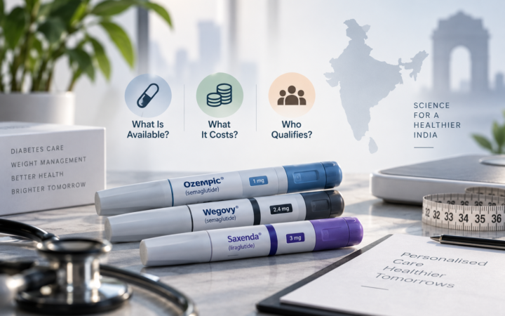 GLP-1 Drugs in India: What Is Available, What It Costs, and Who Qualifies