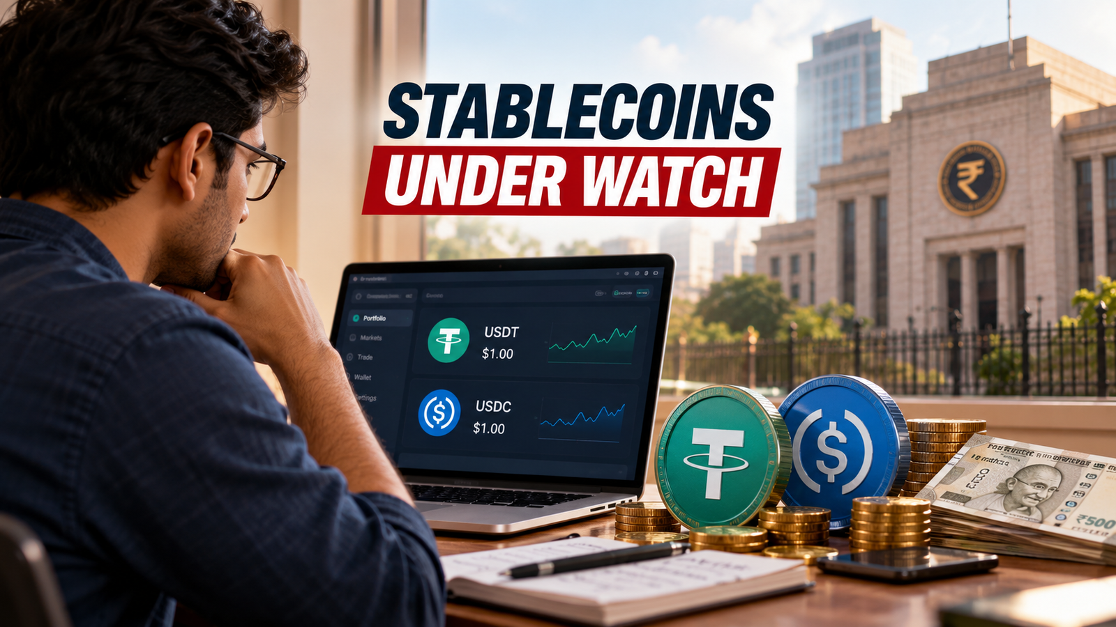 Stablecoins Explained for Indian Investors: USDT, USDC, and Why the RBI Is Watching Them