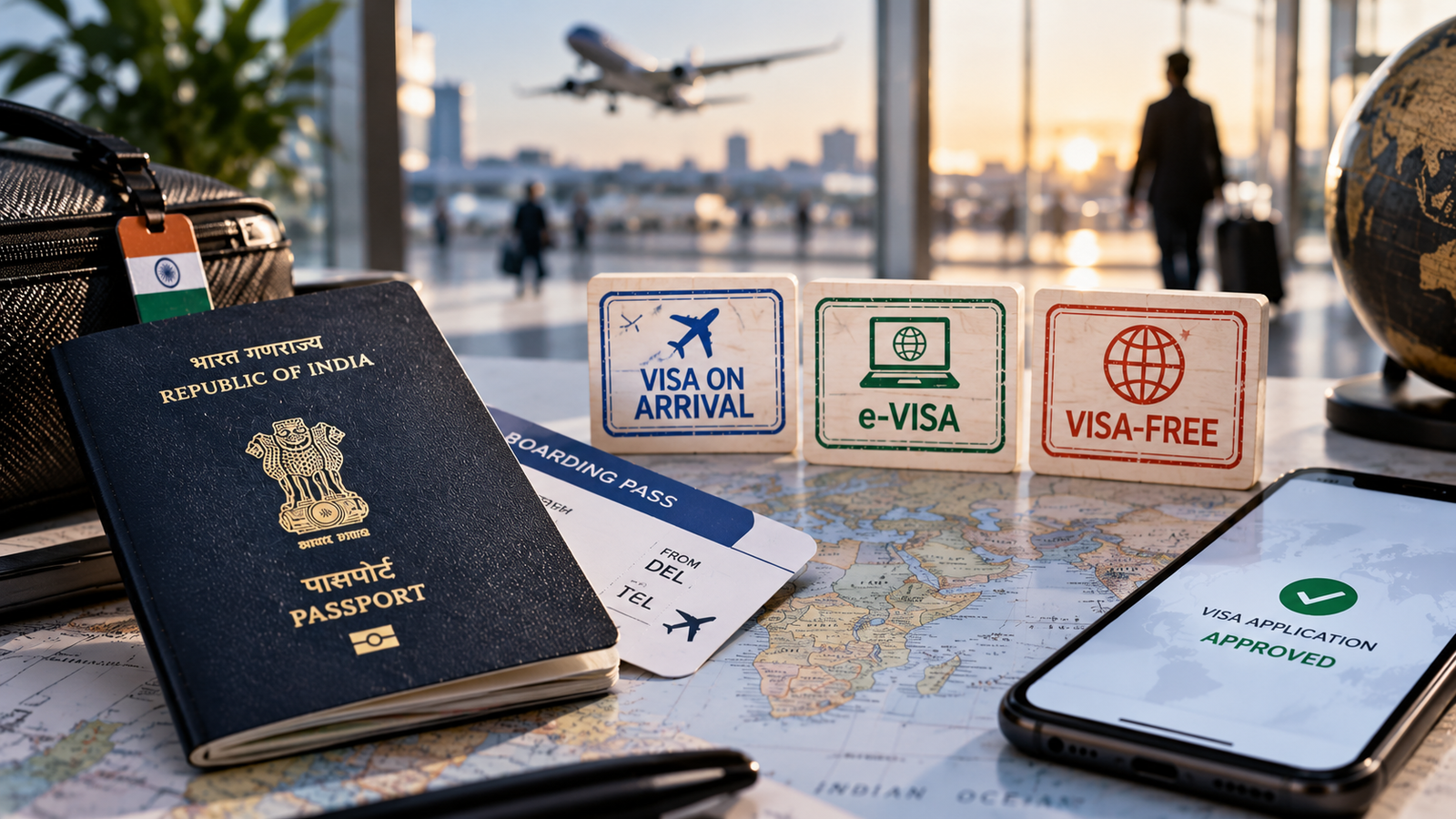 Visa-on-Arrival vs e-Visa vs Visa-Free: What the Difference Actually Means for Indian Travelers